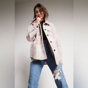 Dynamite York Plaid Shacket